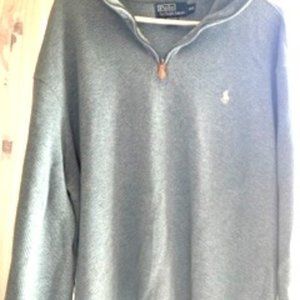 Polo Ralph Lauren- quarter zip -seafoam green color-XXL